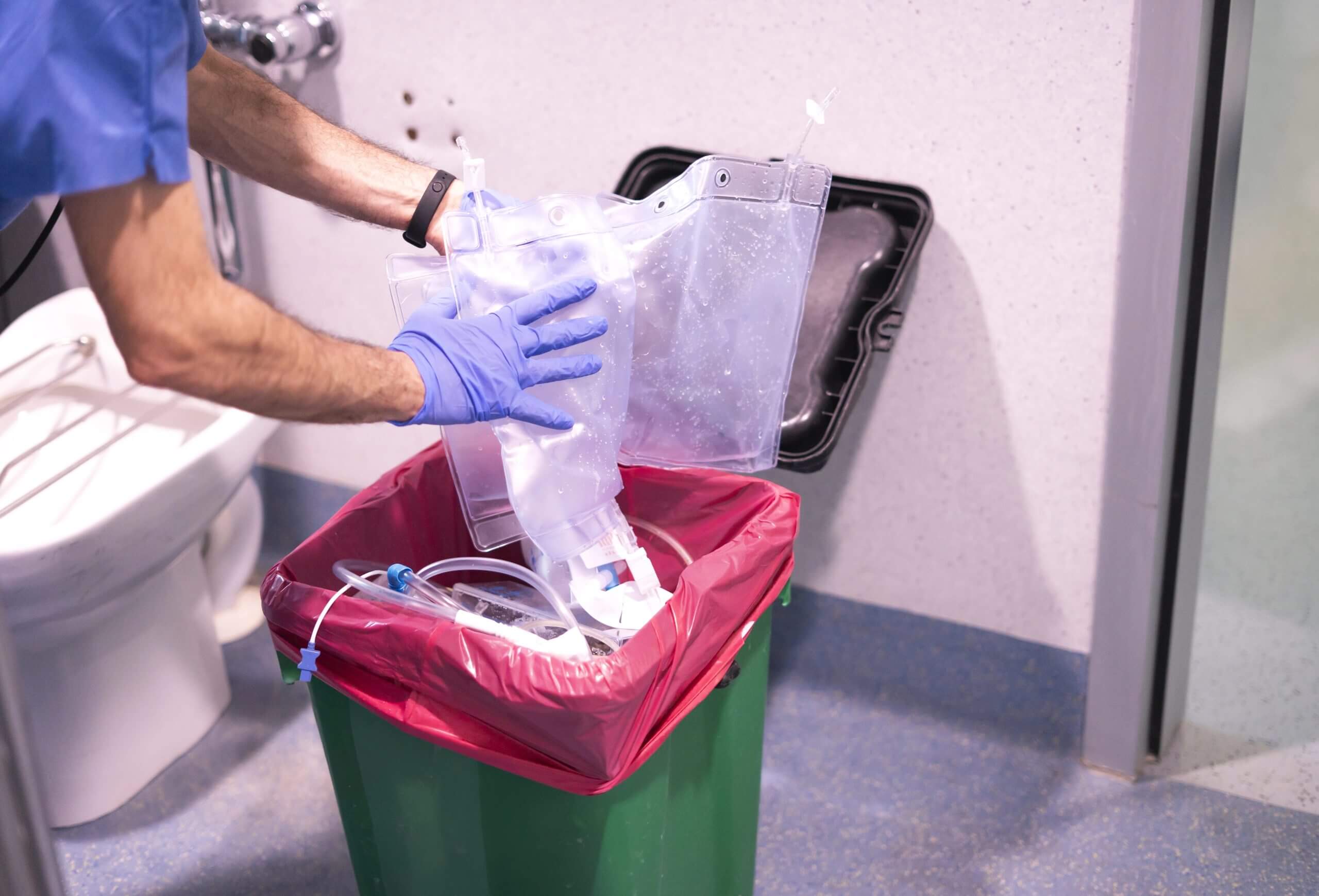 disposing of medical waste