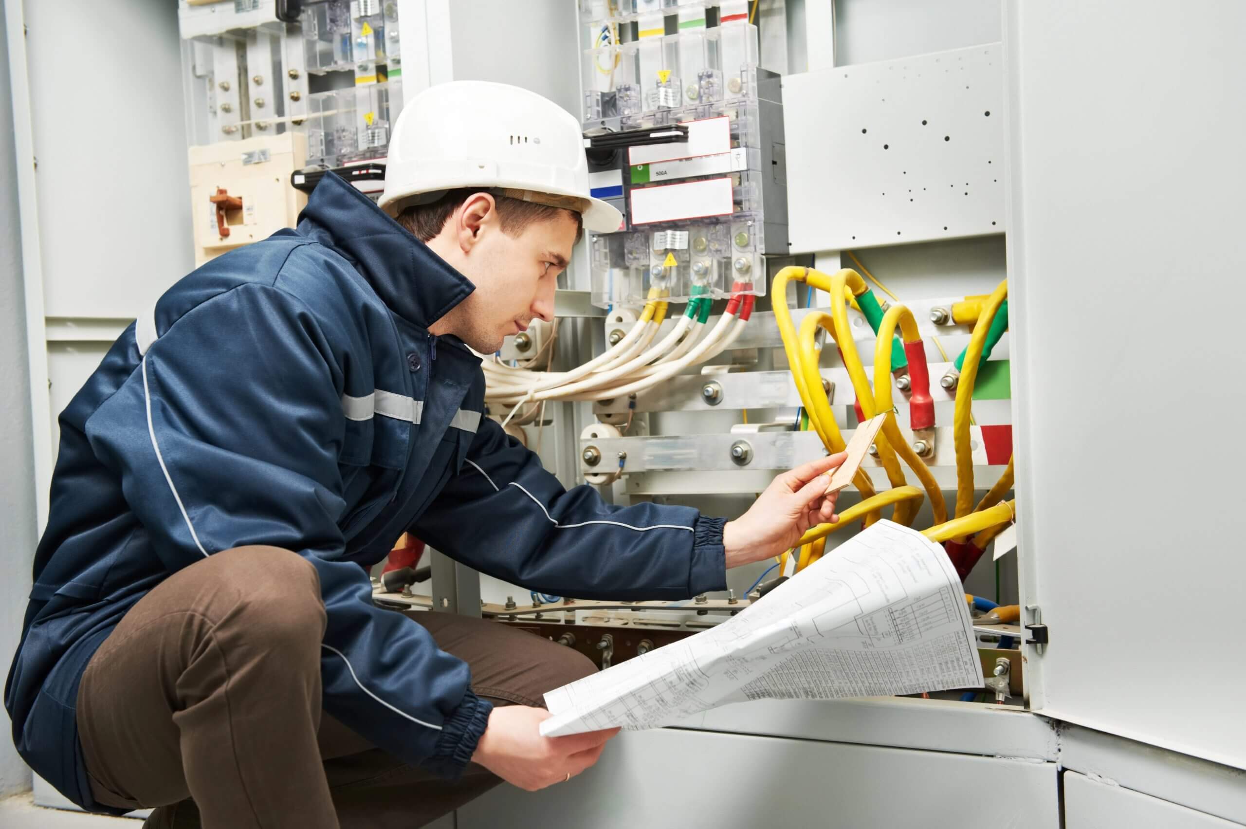 electrical technician working